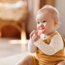 Teething baby